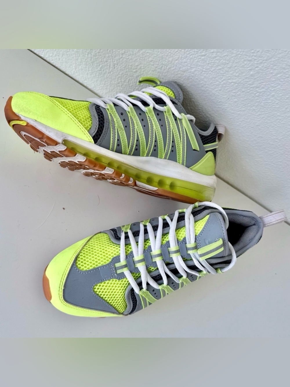 Nike Air Max 97 Clot Haven Neon Volt/Grey AO2134-700 Woman’s size 8 Men’s 6.5